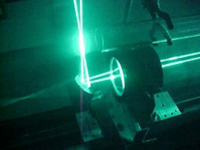 Laboratory Laser-Optics Experiment