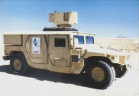 Vehicle-Mounted Directed-Energy Demonstrator — Rear View