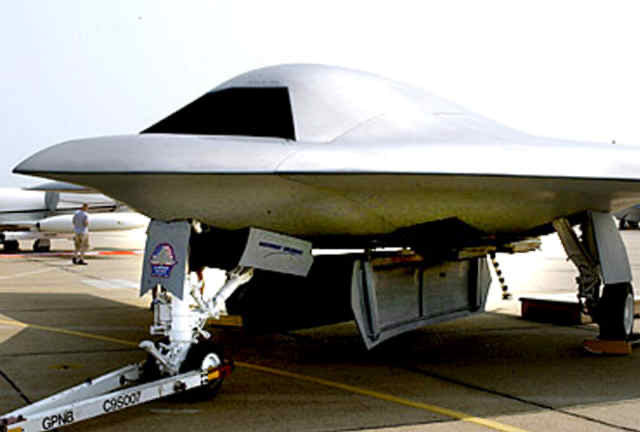 Boeing X-45A in Flight