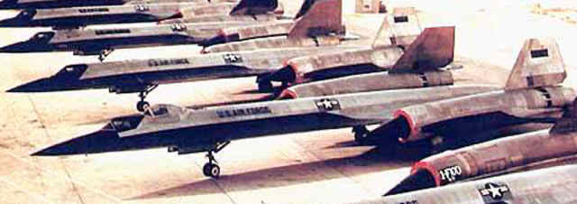 Lockheed Blackbird Family Lineup