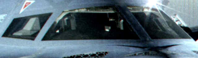 B-2 Spirit Cockpit and Forward Fuselage